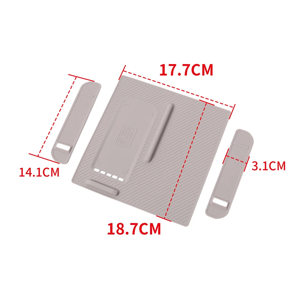 Car Wireless Charger Mat Fit for Jetour G700 2025 2026 2027 Center Console Button Dust Shield Interior Accessories