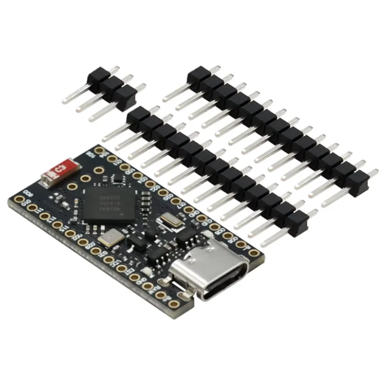 NRF52840 Development Board Supermini Compatible With Nice!Nano V2.0 Bluetooth Charging Management Promicro NRF52840