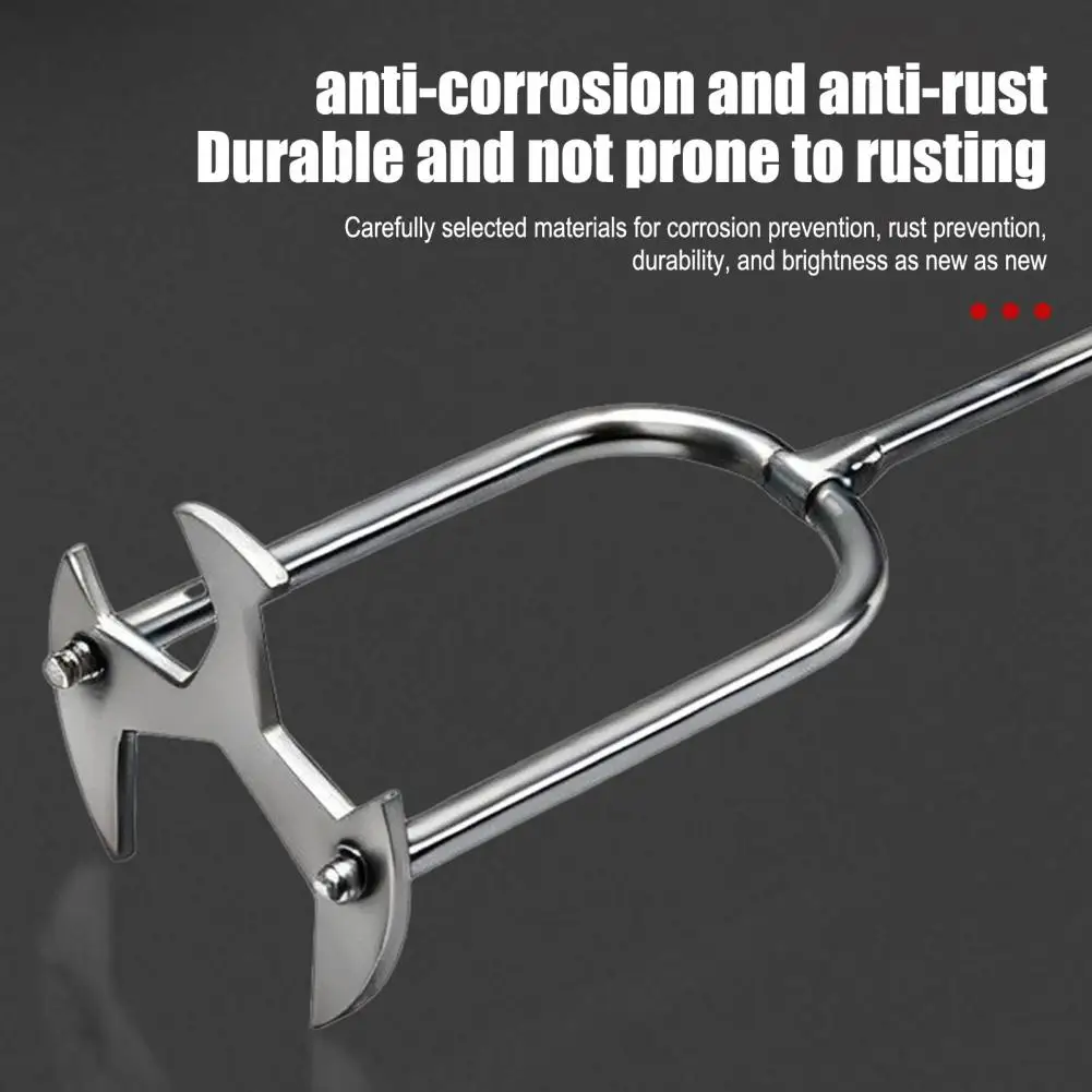 Multi-purpose Pipe Wrench Bathroom Sink Wrench Set with 360-degree Rotation Multi-size Plumbing Tool for Tight Spaces Durable