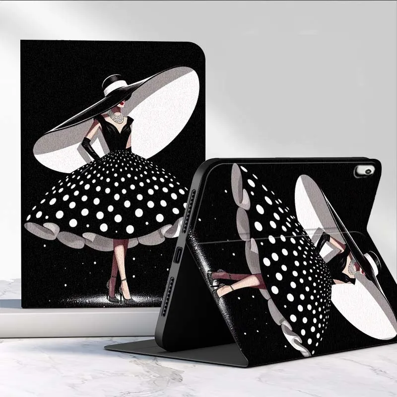 capa-para-tablet-huawei-mediapad-matepad-pro-air-12-x-t5-t10s-m6-m5-c5e-se-11-115-polegadas-com-estampa-de-poa-feminina-popular