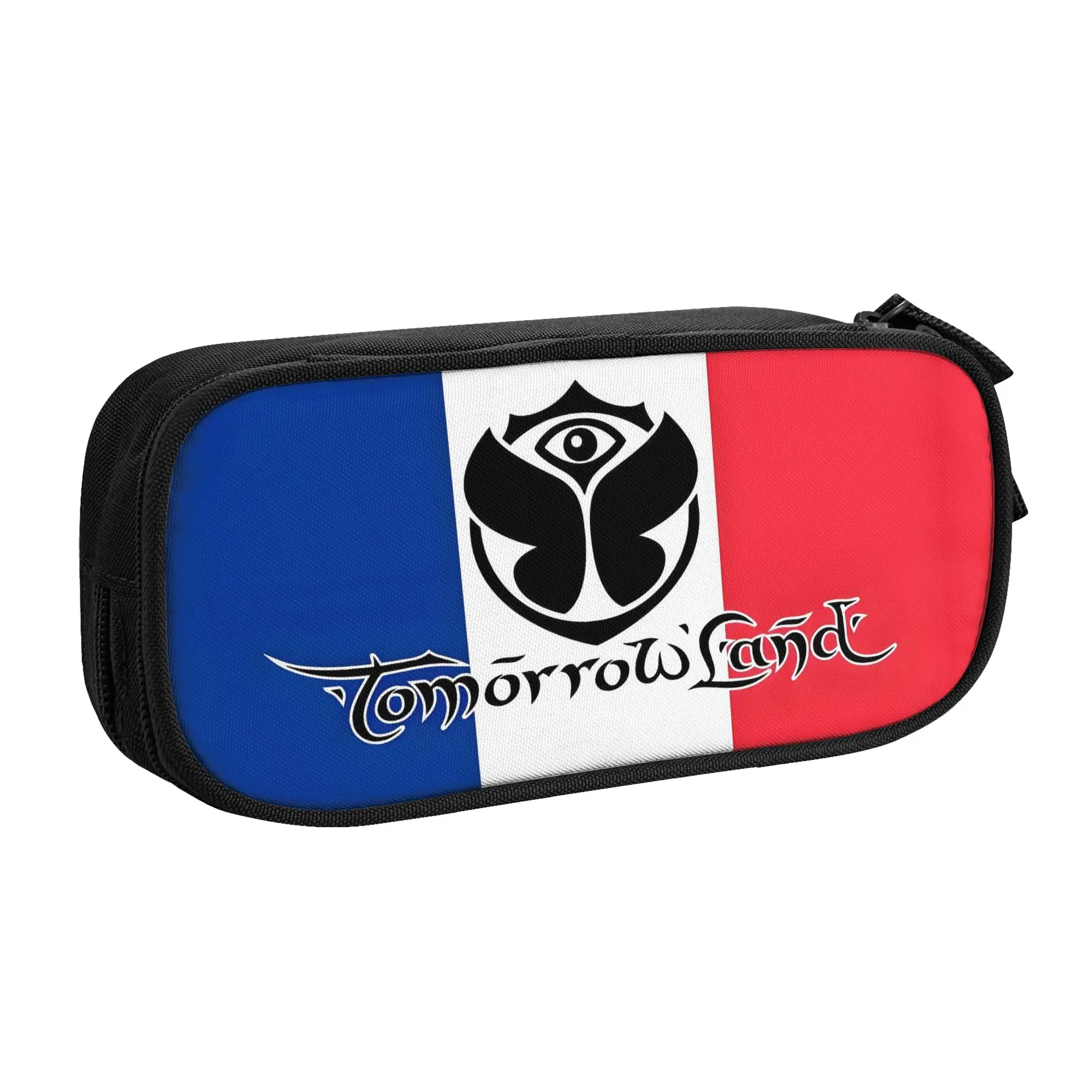 Tomorrowland Kawaii Pencil Cases Boy Girl Large Capacity Belgian Electronic Dance Music Festival Pencil Box Students Stationery