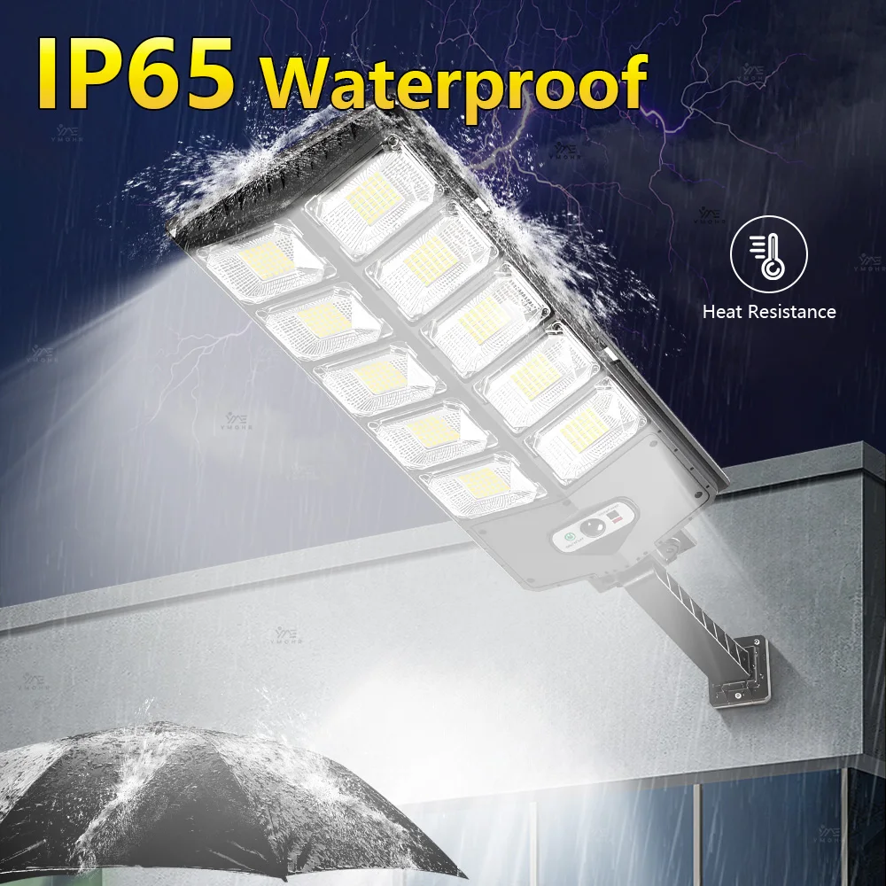 1000000LM Super Bright Solar Outdoor Lights Motion Sensor Wall Light Solar Powered LED Street Lamp Home And Gardens Decoration image 3