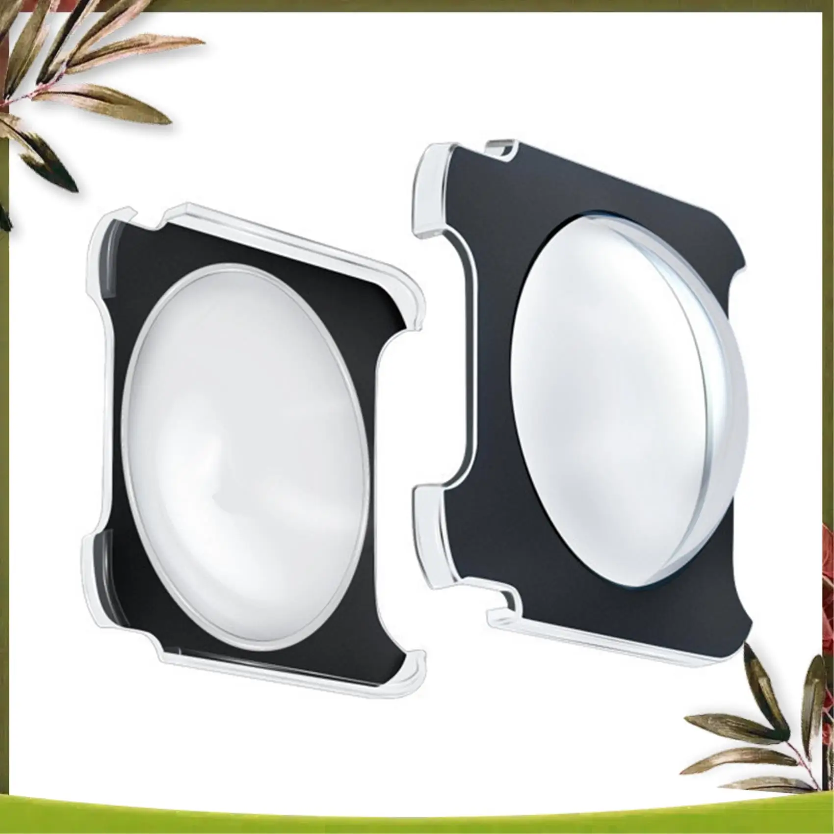 ABDW-For Insta360 ONE RS/R واقيات العدسات اللاصقة لملحقات حماية العدسة المزدوجة 360 Mod Insta360