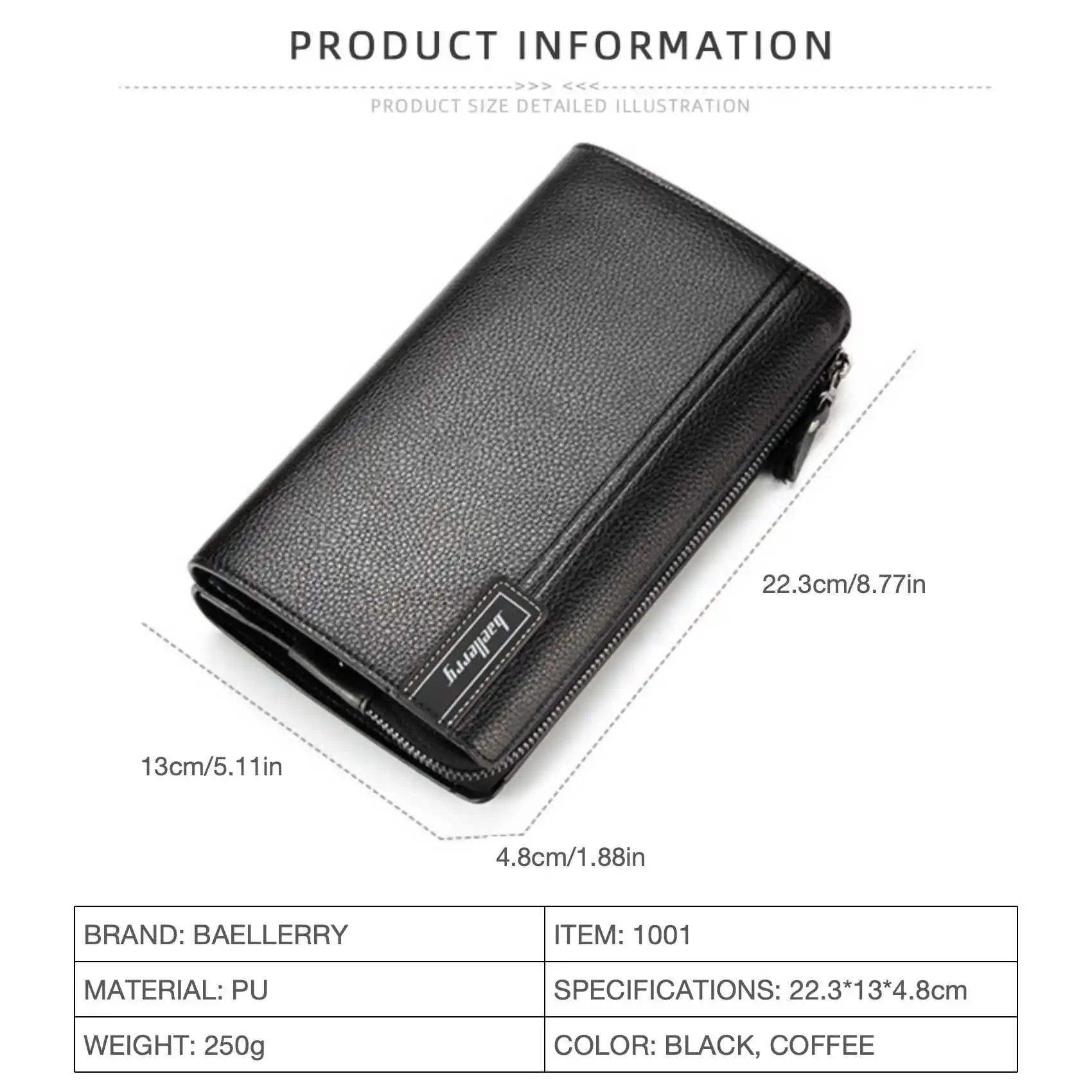 الأعمال عادية متعددة الطبقات سعة كبيرة حقيبة صغيرة ليتشي نمط سستة الرجال محفظة طويلة موضة جديدة حامل بطاقة متعددة الفتحات
