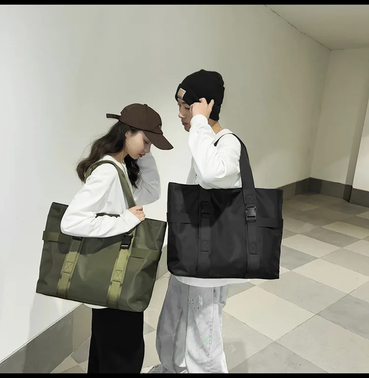 New Large Capacity Travel Men handbag Casual big shoulder bags for men Unisex Couple tote bag Short Distance travel mens bag