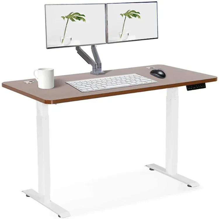 Electric Height Adjustable Standing Desk Dual Motor Intelligent Automatic Lifting Sit-Stand Up Table