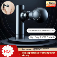 2025 New Mini Massage Gun USB Portable Muscle Relaxation Vibrating Fitness Equipment for Neck Back Shoulder Pain Relief