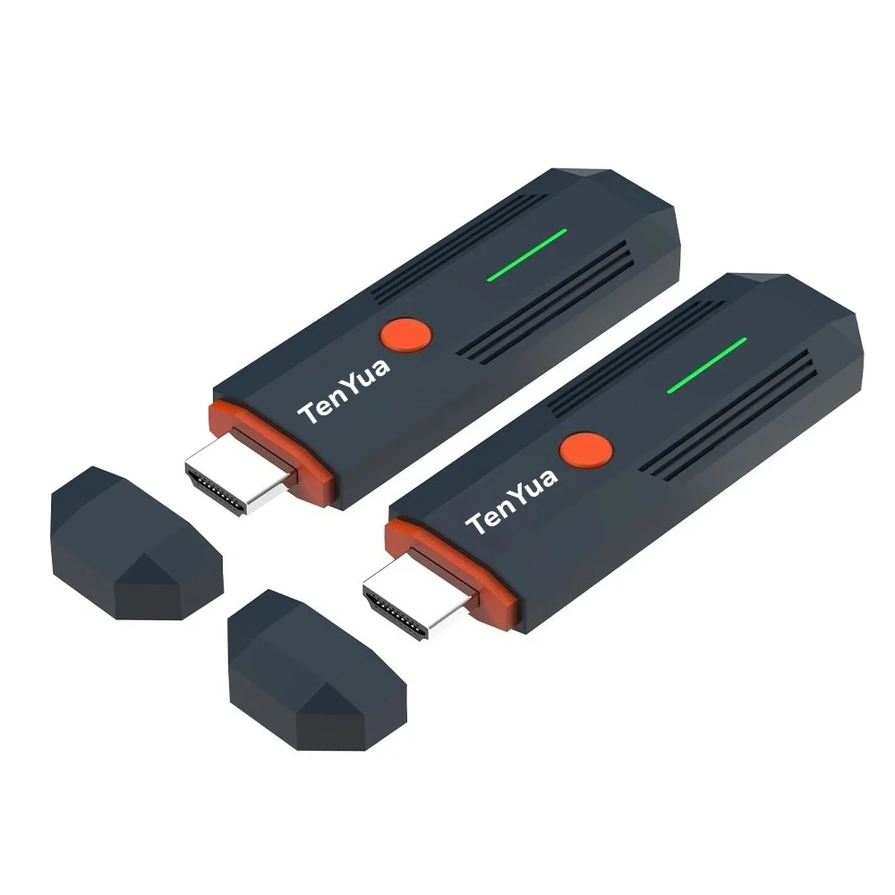 50M 1080P Wireless HD Video Audio Transmitter Receiver Extender 5.8G HDTV Wireless TV Stick Display Dongle For Monitor TV Box