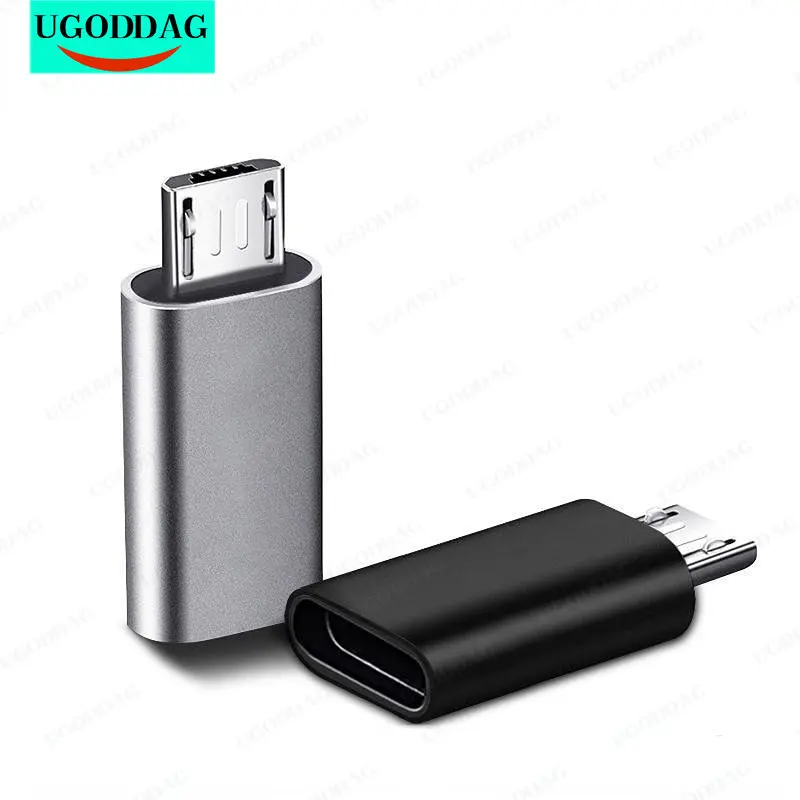 1/2/4 PCS USB Type C To Micro USB Android Adapter Connector For Smart Phone Tablet Micro USB Male to Type C Female Converter