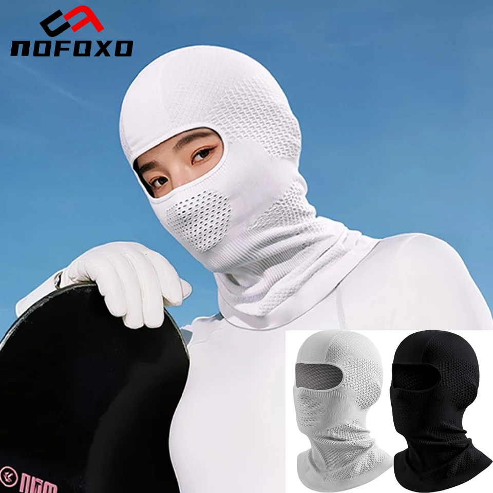 AliExpress nofoxo NOFOXO Thermal Scarf Winter Snow Cycling Full Face Mask Balaclava Windproof Outdoor Sports Motorcycle Ski Cycling Neck Cover