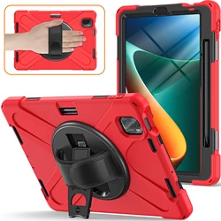 Case for Xiaomi Pad 5/Pad 5 Pro Pad 6/Pad 6 Pro Tablet Cover 3-Layer Full Body Protection TPU-Silicon Hand