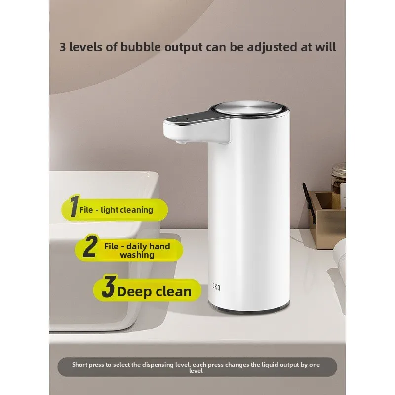 YJQ Household Automatic Induction Soap Dispenser Smart Soap Dispenser for Kitchen Bathroom Sink view 3