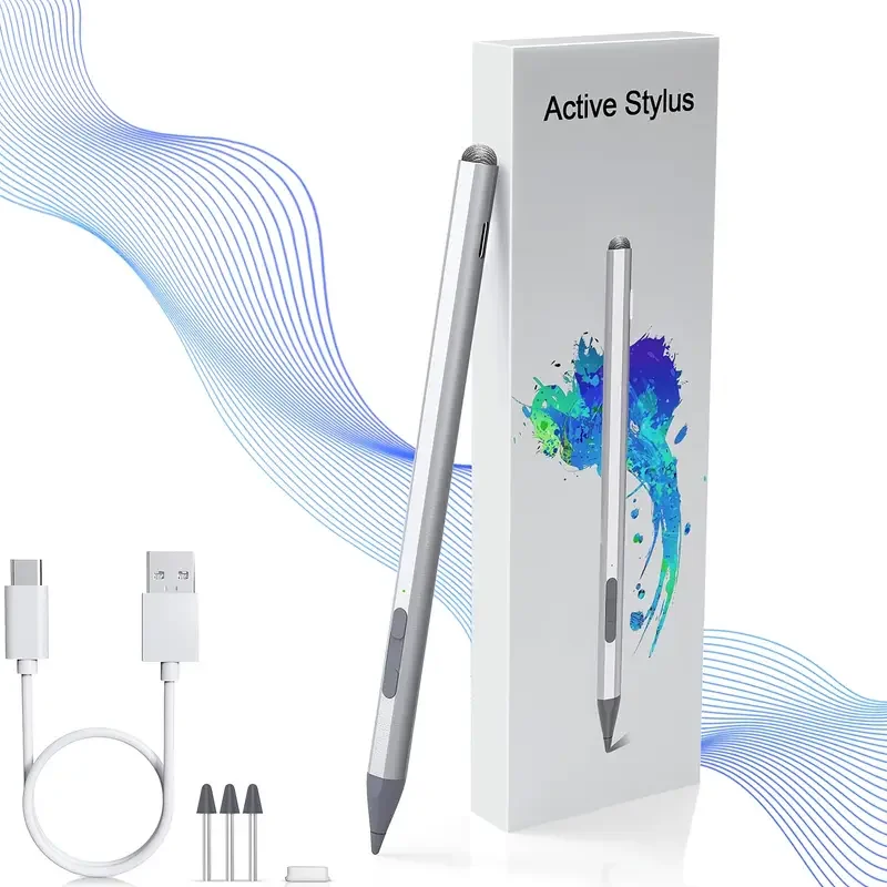 USI 2.0 Stylus Pen for Chromebook (Lenovo/Acer/ASUS/HP), Fire Max 11/Google Pixel Tablet Stylus, 4096 Sensitivity