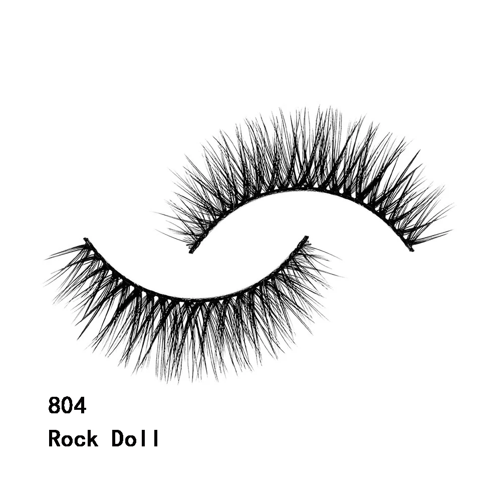 Claiver Strip Me Lashes New Design 3D False Eyelashes One Pairs Of Imitation Mink Hair Eyelashes Simulation Lashes Makeup Kit