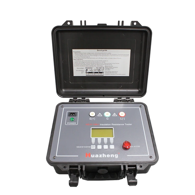 Huazheng HZJY-10k-I High Voltage Megohmmeter 10000V High Insulation Resistance Tester 10kV Mega Ohm Meter