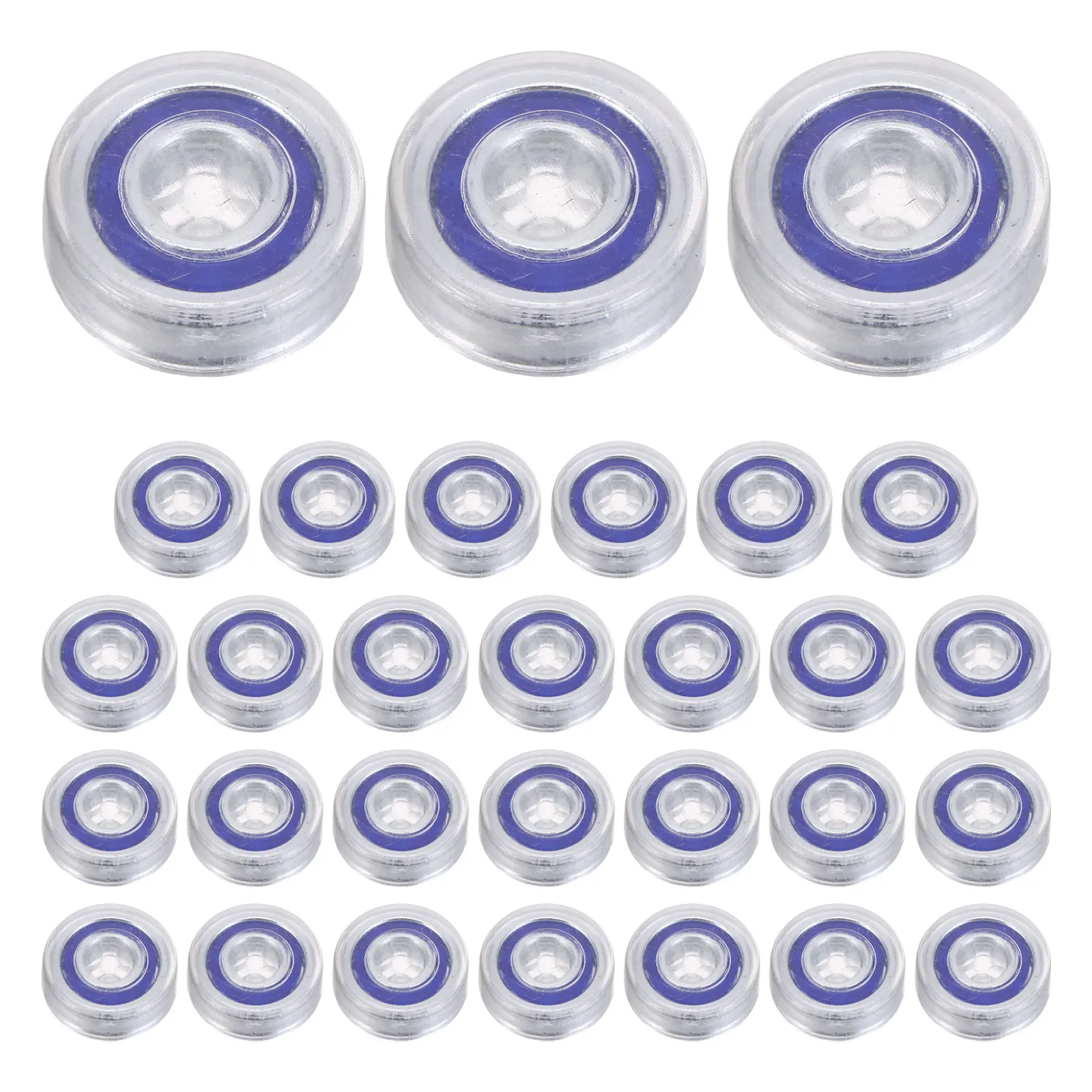 30Pcs Rotary Bearings for Crafts Precision Mini Ball Bearings DIY Rotating Bearing Spinning Windmill Base Jewelry Accessories