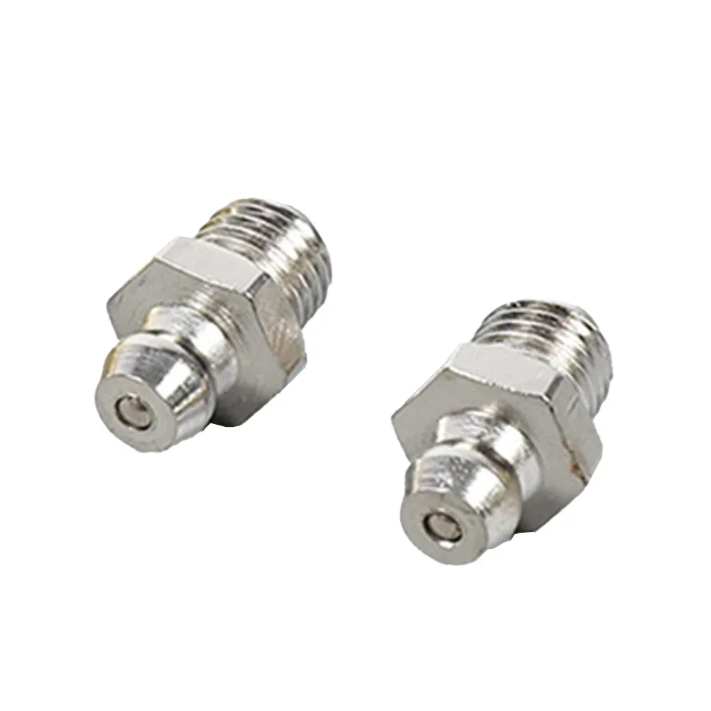 Grease Nipple Nozzle Nozzle Tip 3 Mm Easy Installation Hexagonal Silver Versatile Machine. Brand New Convenient