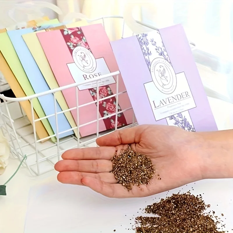 5 قطع من أكياس رائحة الخزانة المحمولة، أكياس معطرة معلقة متينة، أساسيات المنزل والطلاب، منظم لتنقية الهواء