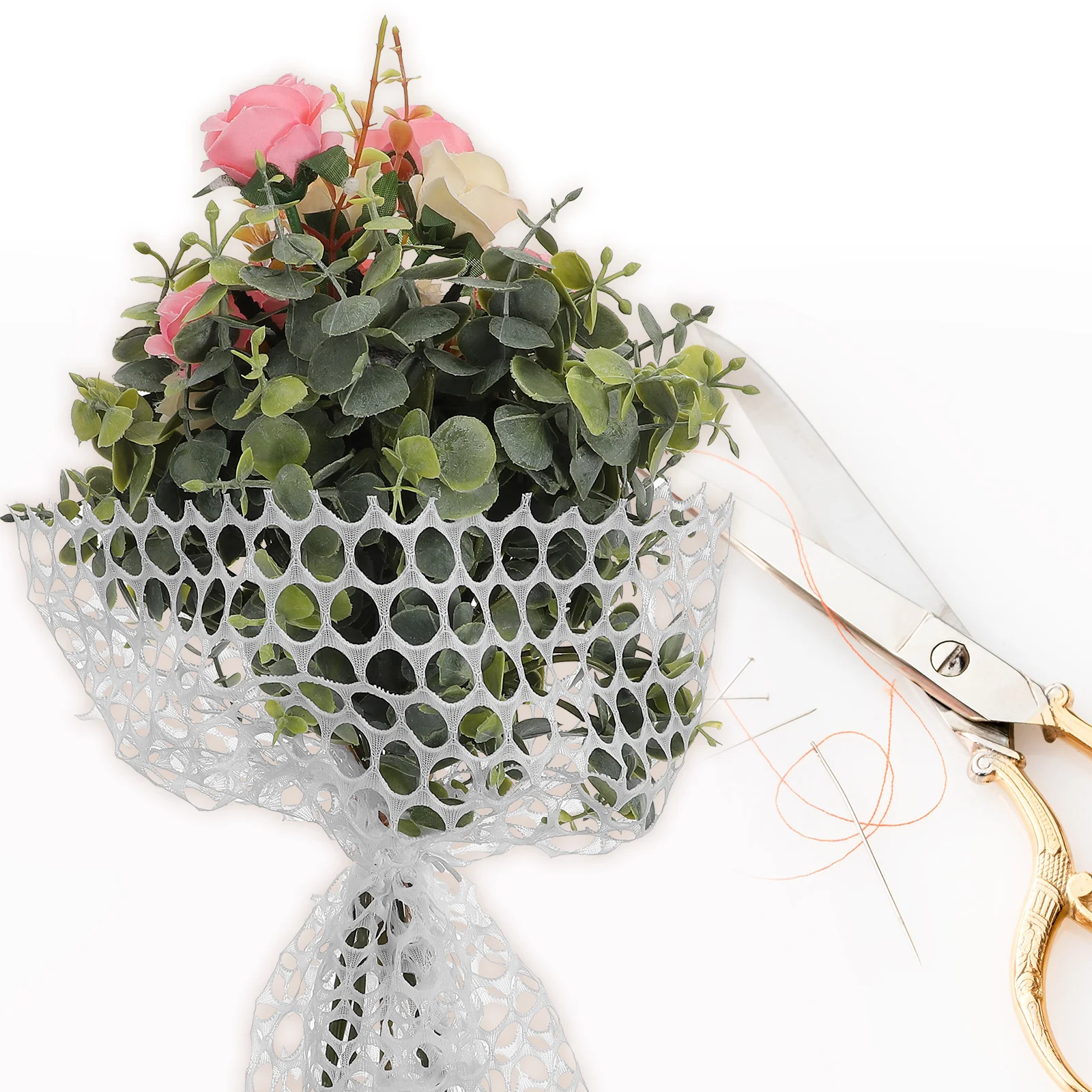 

Floral Packaging Gauze Net Bouquet Wrapping Material Wedding Diy Flower Tape Supplies Gift Wrapping