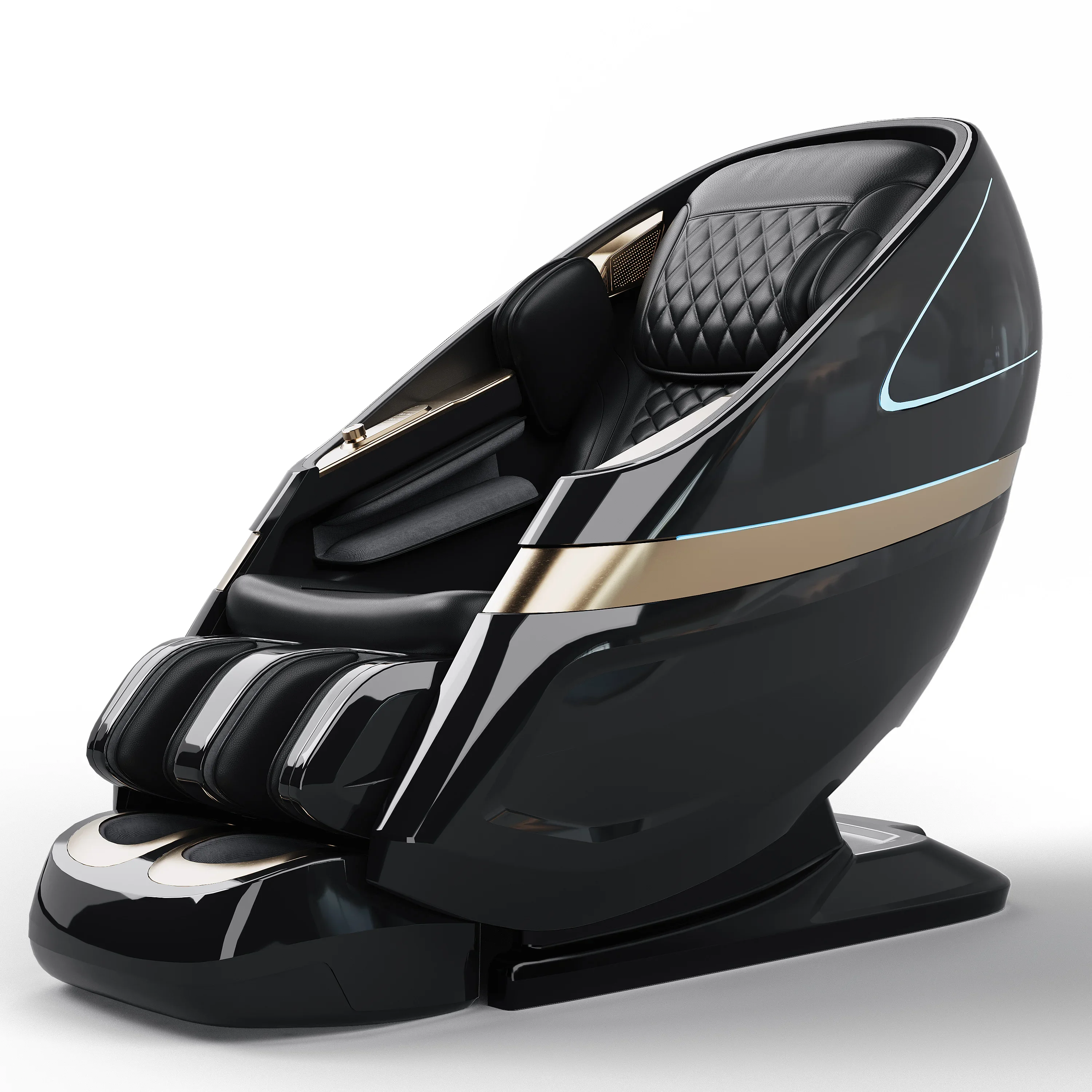 

NINGDECRIUS Factory 2025 New Design 4D AI Voice Control Shiatsu Kneading No Gravity Luxury Air Compression Massage Chair
