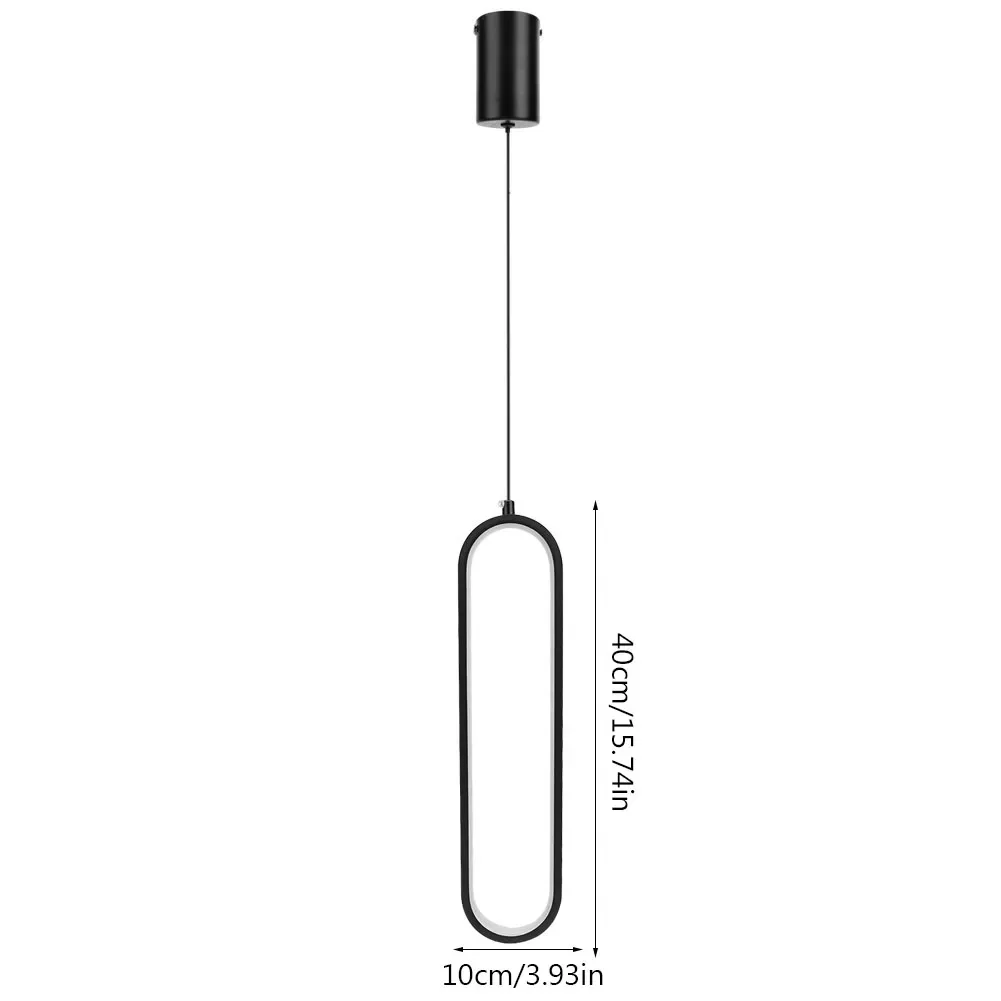 

EDB Nordic Style LED Pendant Lamp Home Living Bedroom Bedside Chandelier Hanging Light Room Decorative Lighting