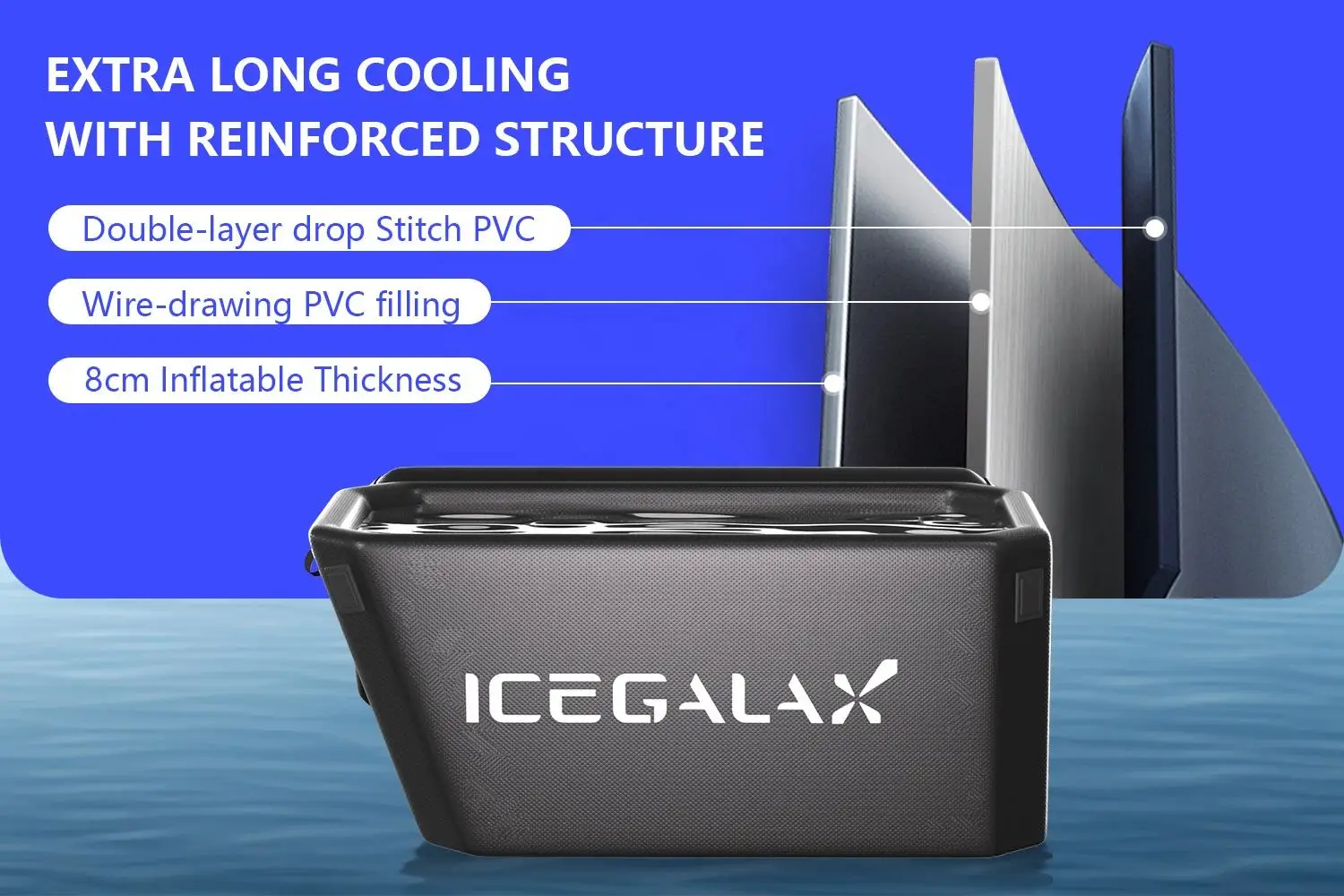 Coofull Ice Bath Set Super Strong Inflatable Cold Plunge Bathtub One-click Operation Ice Bath with Chiller Filter Ozone