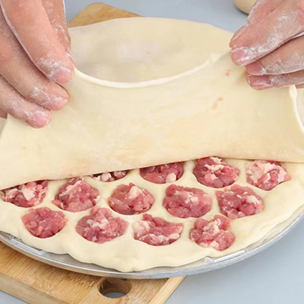 

2pcs Dumpling Mold Aluminum Alloy Reusable Gnocchi Maker Ravioli Press Machine For Wontons Pasta Pie Tools Set