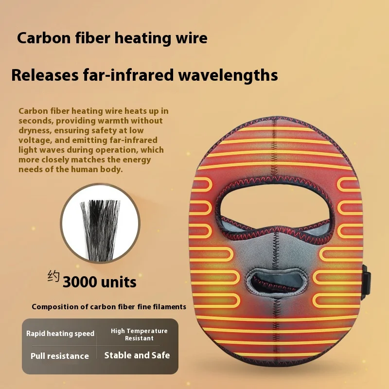 Bolsa de compresión caliente con calefacción eléctrica, recuperación posparto, artefacto de espasmo Facial, máscara de instrumento, producto de masaje de parálisis Facial