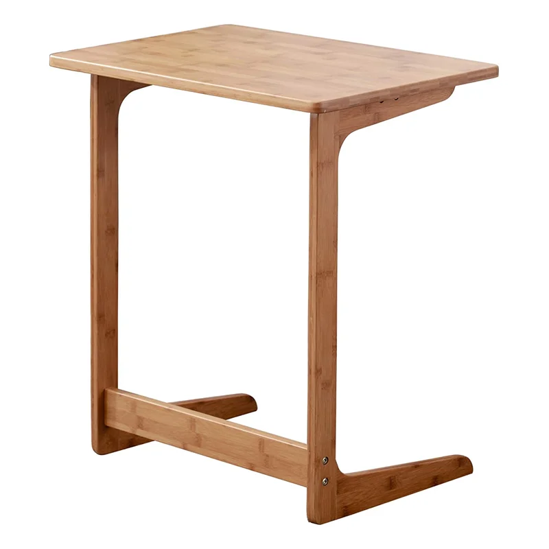 

Прикроватная тумбочка Combohome C-образной формы из бамбука, бамбуковые прикроватные столики, бамбуковый журнальный столик