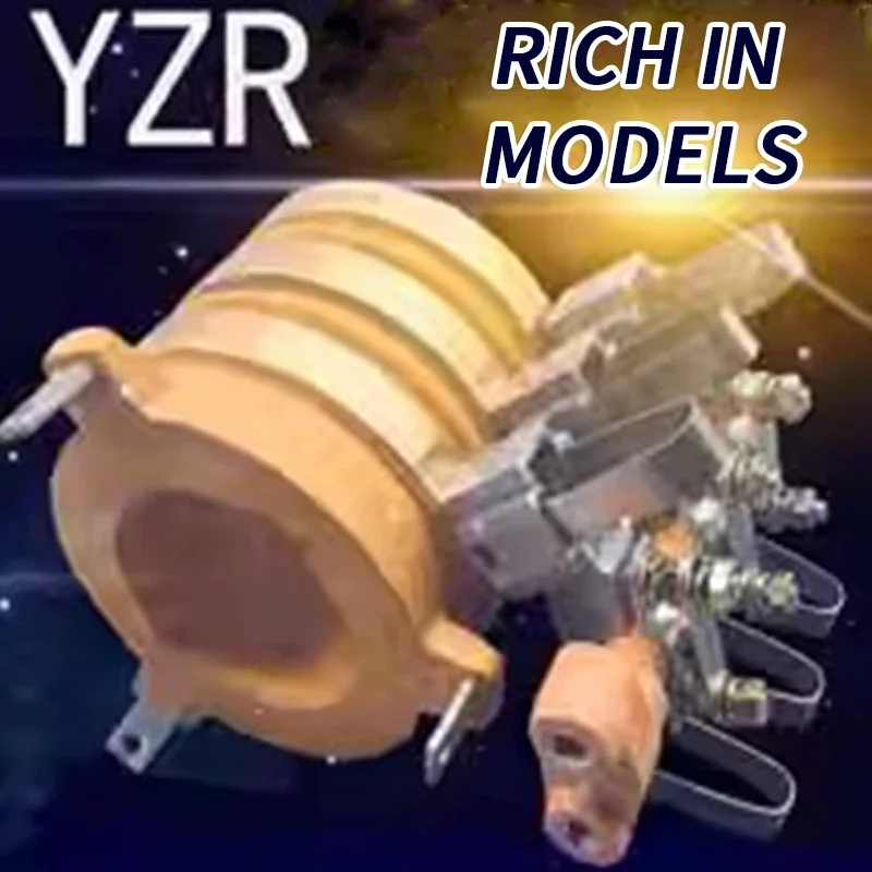 Thickened Aluminum YZR Brush Holder Assembly for Lifting Motor Compatible with YZR132 160 180 200 280 315 355 Models