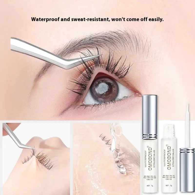 1/3 pièces 7g faux cils colle séchage rapide cils colle imperméable Invisible durable forte cils colle maquillage Beaut outils