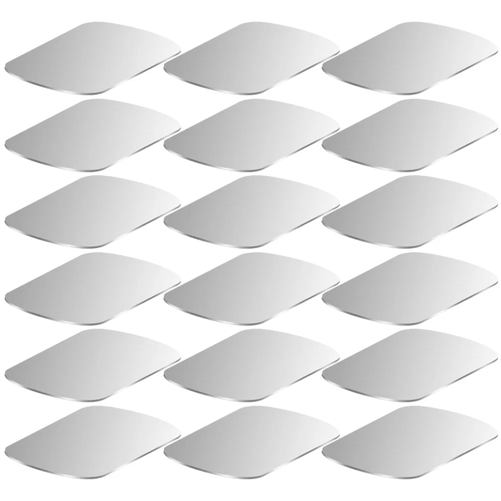 

20 Pcs Mobile Phone Magnet Sticker Iron Plates for Car Mount Hands Free Route Check Adhesive Back Installation No Damage