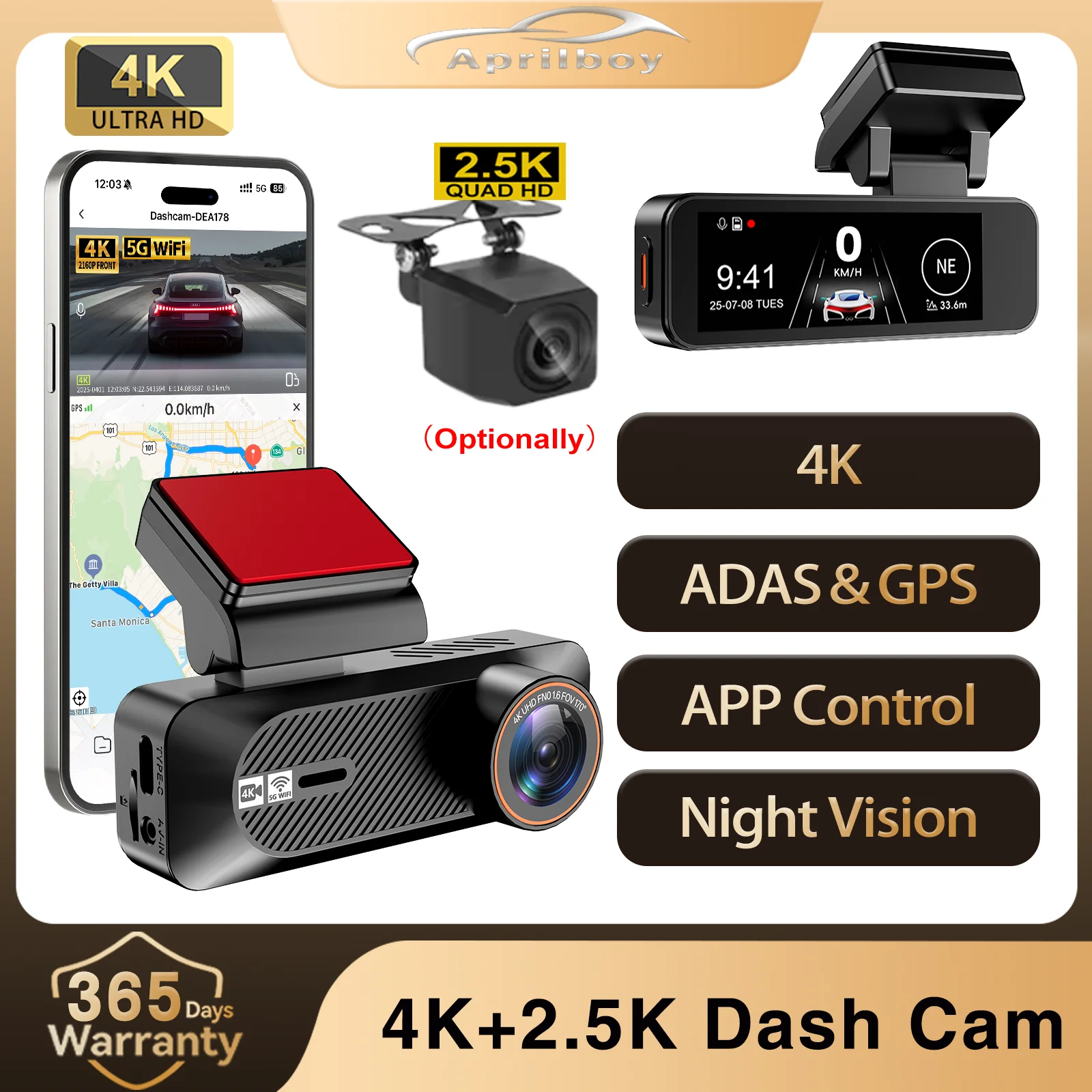 Aprilboy 4K+2.5K Da…