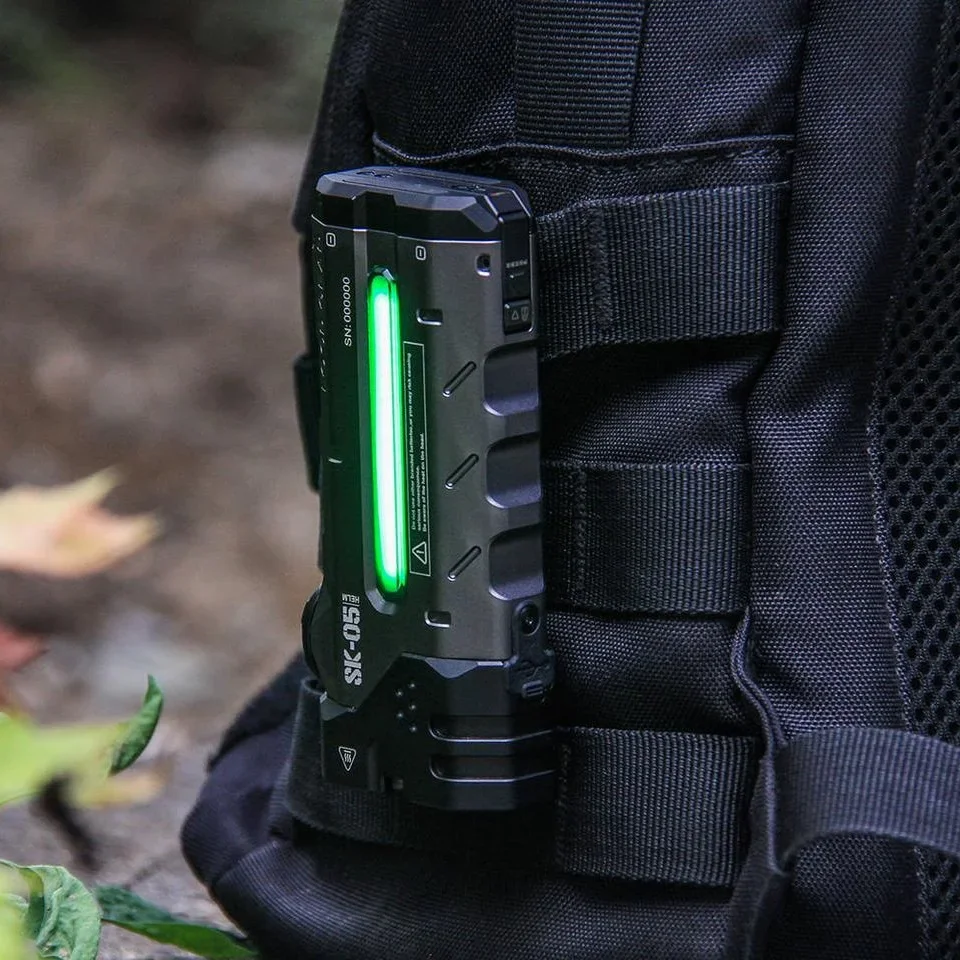 LOOP SK05 Versatile Magnetic Torch for Adventure Seekers,LED Flashlight 2850LM with Multi-functional Side Lights for Camping