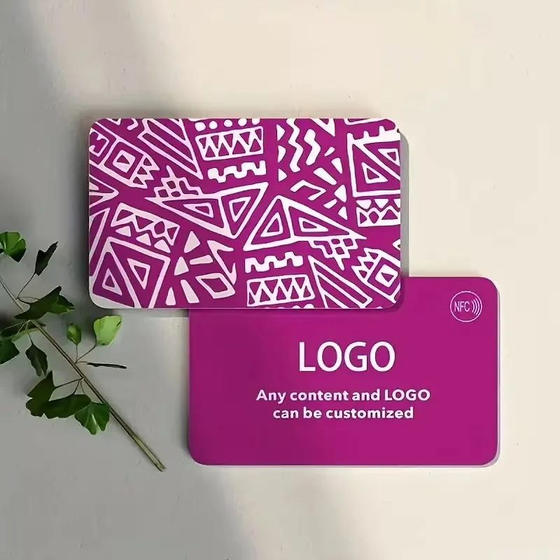 Customized Digital Business NFC Contactless Social Recognition Card NFC Business Card Fast Reading