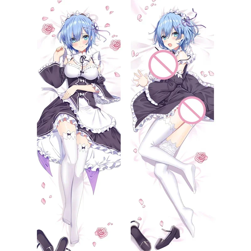 2WAY/WT Hugging Body Pillowcase Long Anime Dakimakura Otaku Throw Pillow Cover Case Cusuhion Cover Room Decor