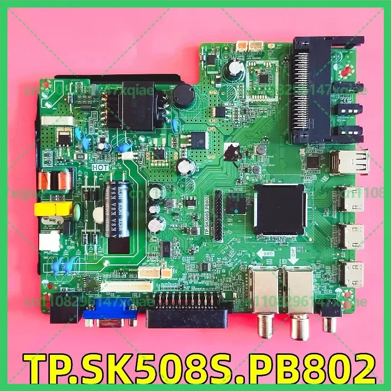 Used Tested TV Network Main Board TP.SK506S.PB802 TP.SK508S.PB802 LCD Television Repair Spare Part