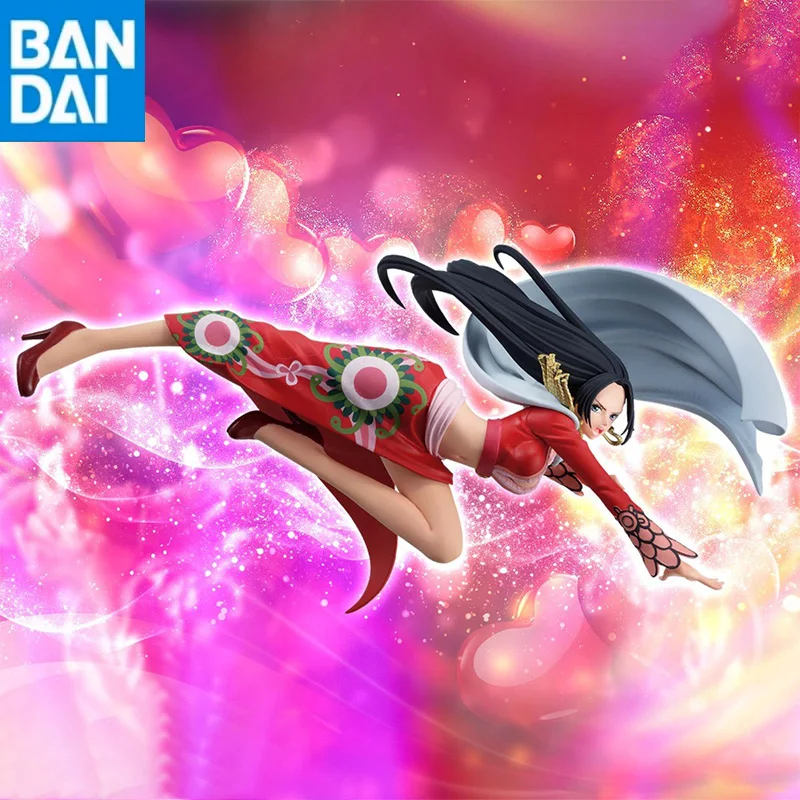 

in stock Original Genuine BANDAI NAMCO BANPRESTO ONE PIECE BATTLE RECORD COLLECTION Boa Hancock Figure model PVC 17cm toy gift