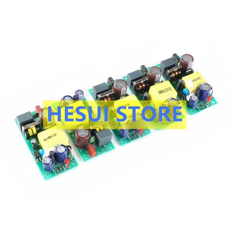 CE Certification 3.3V/5V/9V/12V/24V Switch power module Raw board module ac-dc step-down module