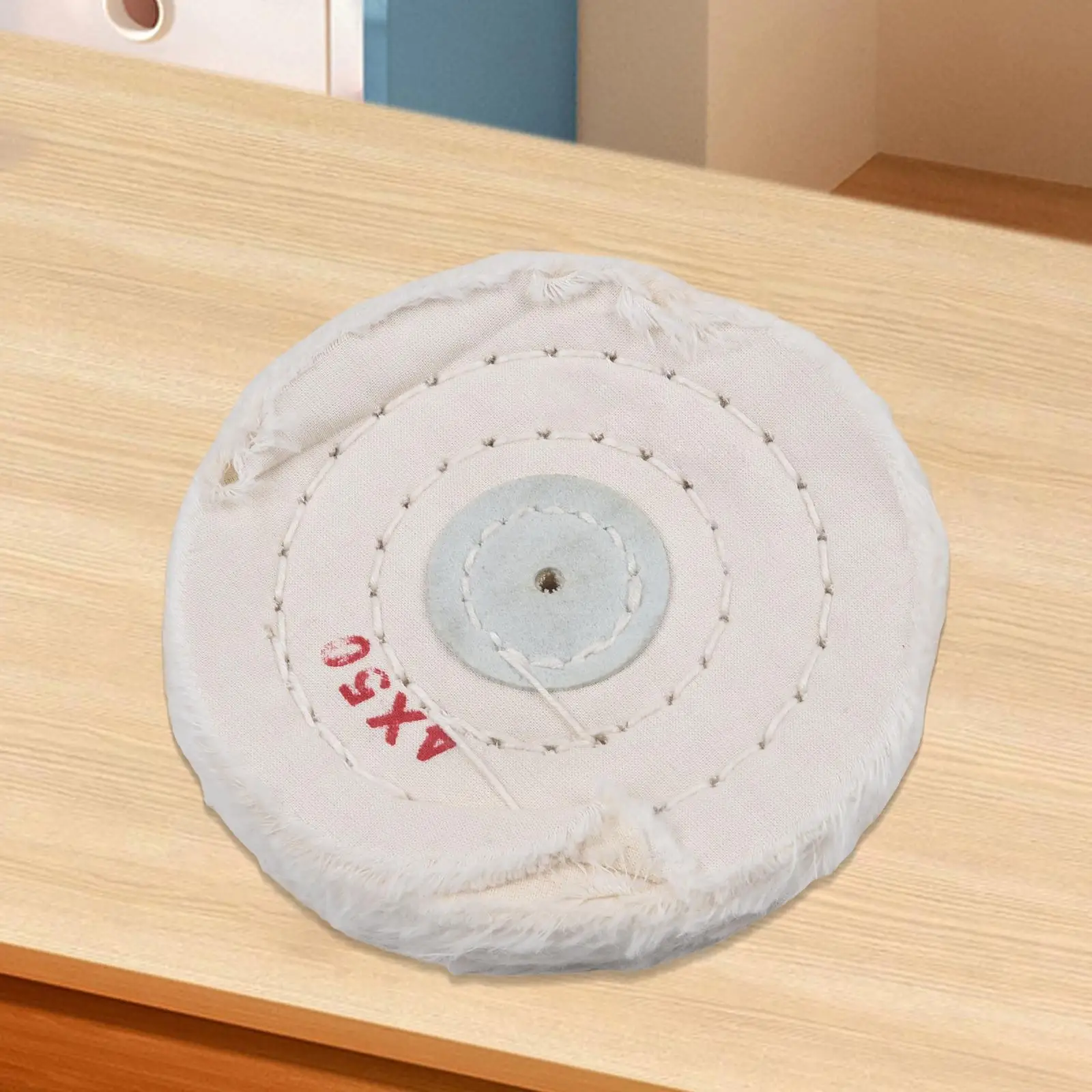 

Brand New Polishing Wheels Buffing Wheel Iron Power Tools White/yellow 100mm/4inch 4in 50PLY Buffers Cotton Cloth