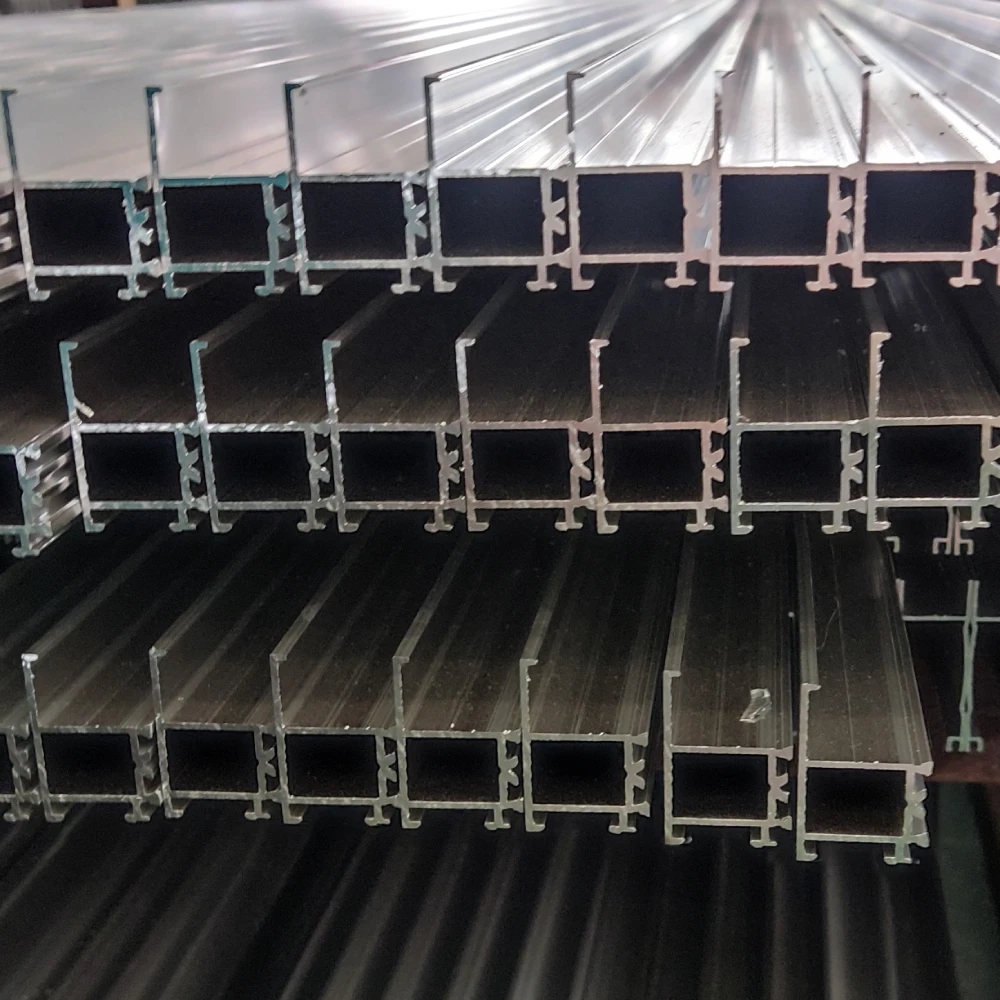 مصنع التخصيص مخصص قسم كبير الألومنيوم الملف الشخصي لستارة الجدار الألومنيوم ملف بنتوء المواد #4