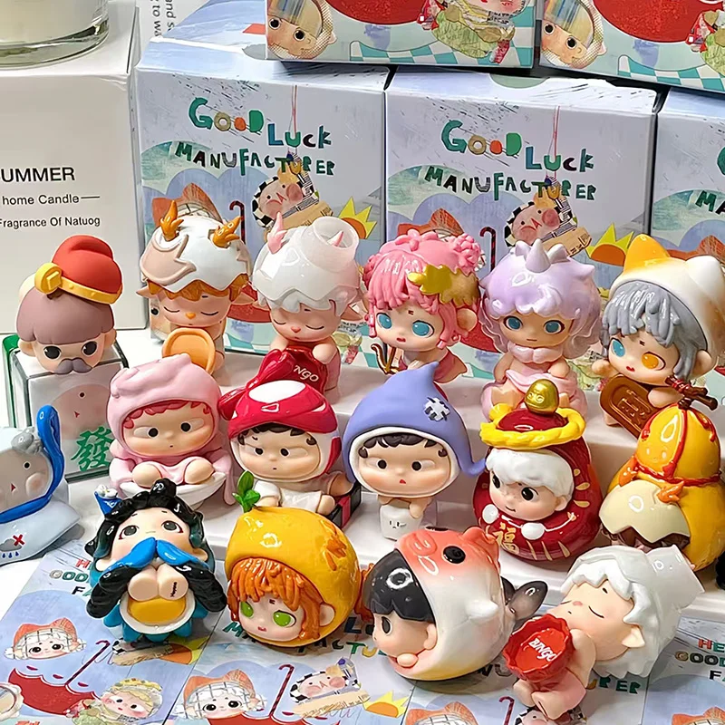 

Heyone MINI - Серия «Удача»: Коллекционные игрушки-сюрпризы, кавайные аниме-фигурки, загадочные коробки-сюрпризы для девочек