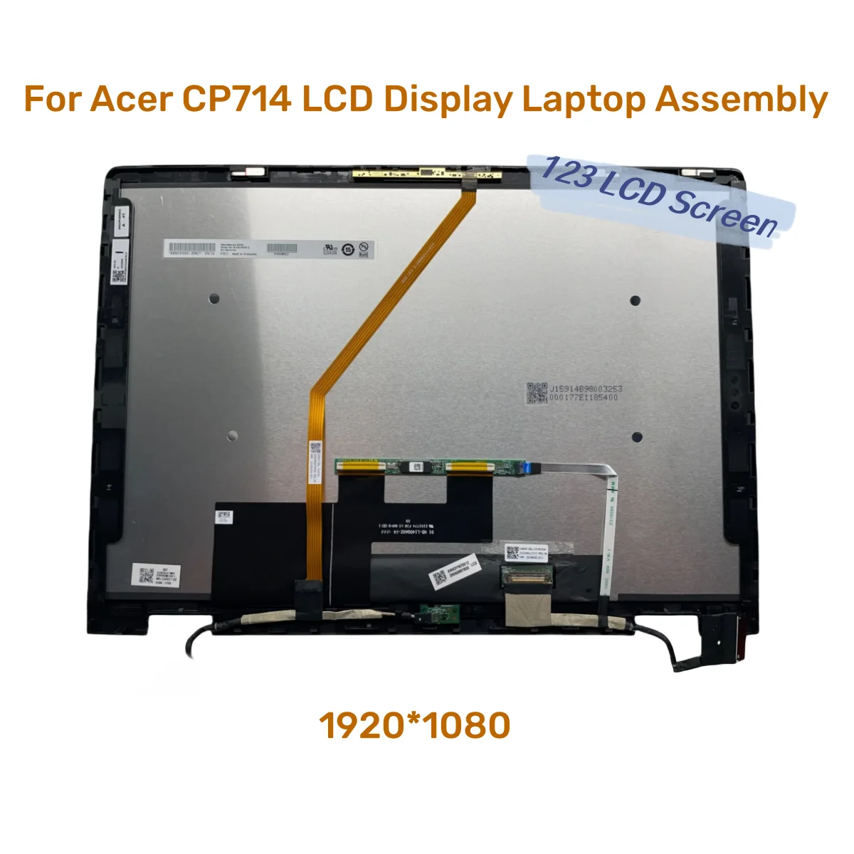 مجموعة أجهزة الكمبيوتر المحمول بشاشة LCD FHD ، شاشة Acer CP714 ، 1920*1080