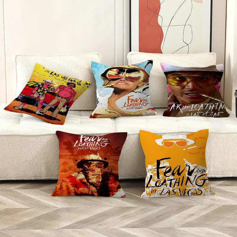 Fear and Loathing in Las Vegas Maple Design Cushion Cover Happy Autumn Harvest decor Holiday Decorati Pillow Cover