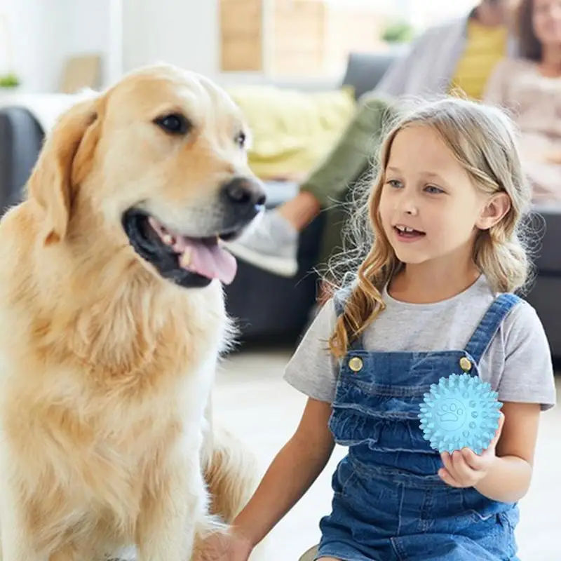 Puppy Dog Chew Toys Teething Puzzle Ball Nontoxic Durable Chewing Indoor Outdoor Playing Ball Toy For Puppy Small Large Dog