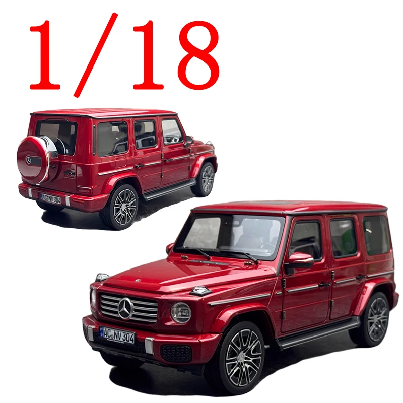 

NOREV литая под давлением масштаб 1/18, модель автомобиля Mercedes-Benz из сплава Benz G-Class G500 W463, красные игровые транспортные средства, игрушки для мальчика, подарок, оригинальная коробка