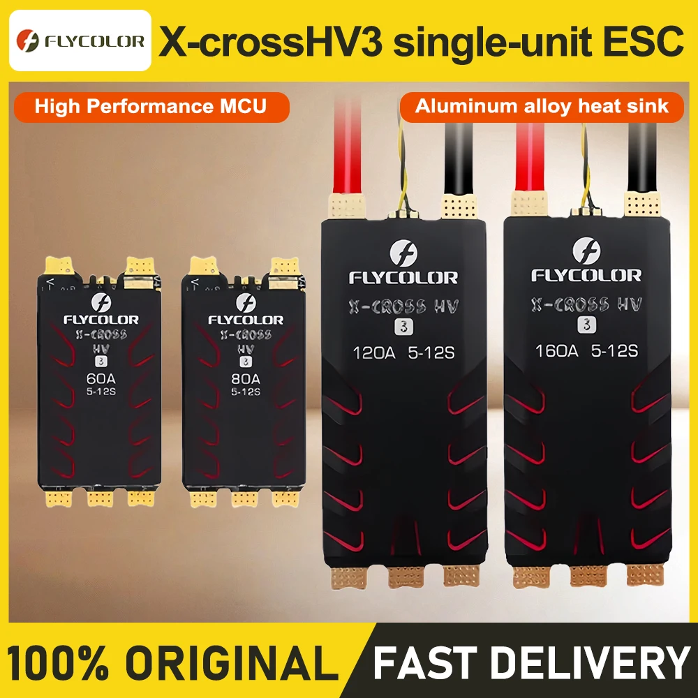 FLYCOLOR X-cross HV3 ESC through machine governor ESC BL-32 bit 5