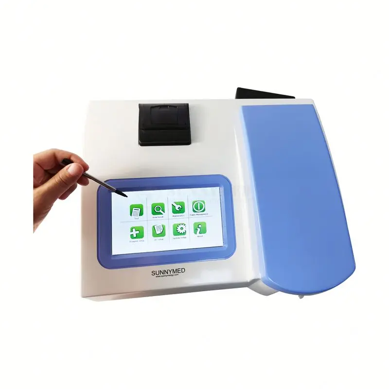

SY-B143_Vet Portable Hot Sale Touch Screen Veterinary Semi Auto Biochemistry Analyzer With Good Price