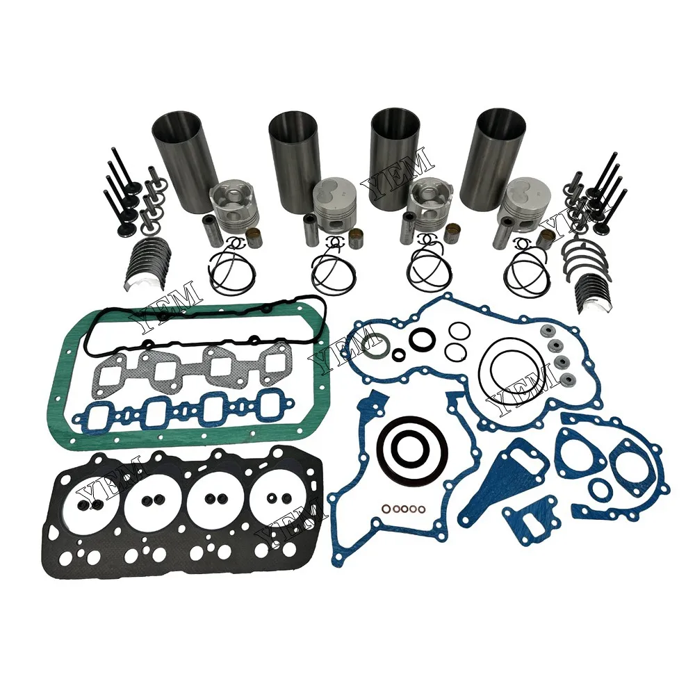 Practical 1DZ Engine Overhaul Rebuild Kit With Gasket Bearing Valve Set For Toyota Forklift engine part