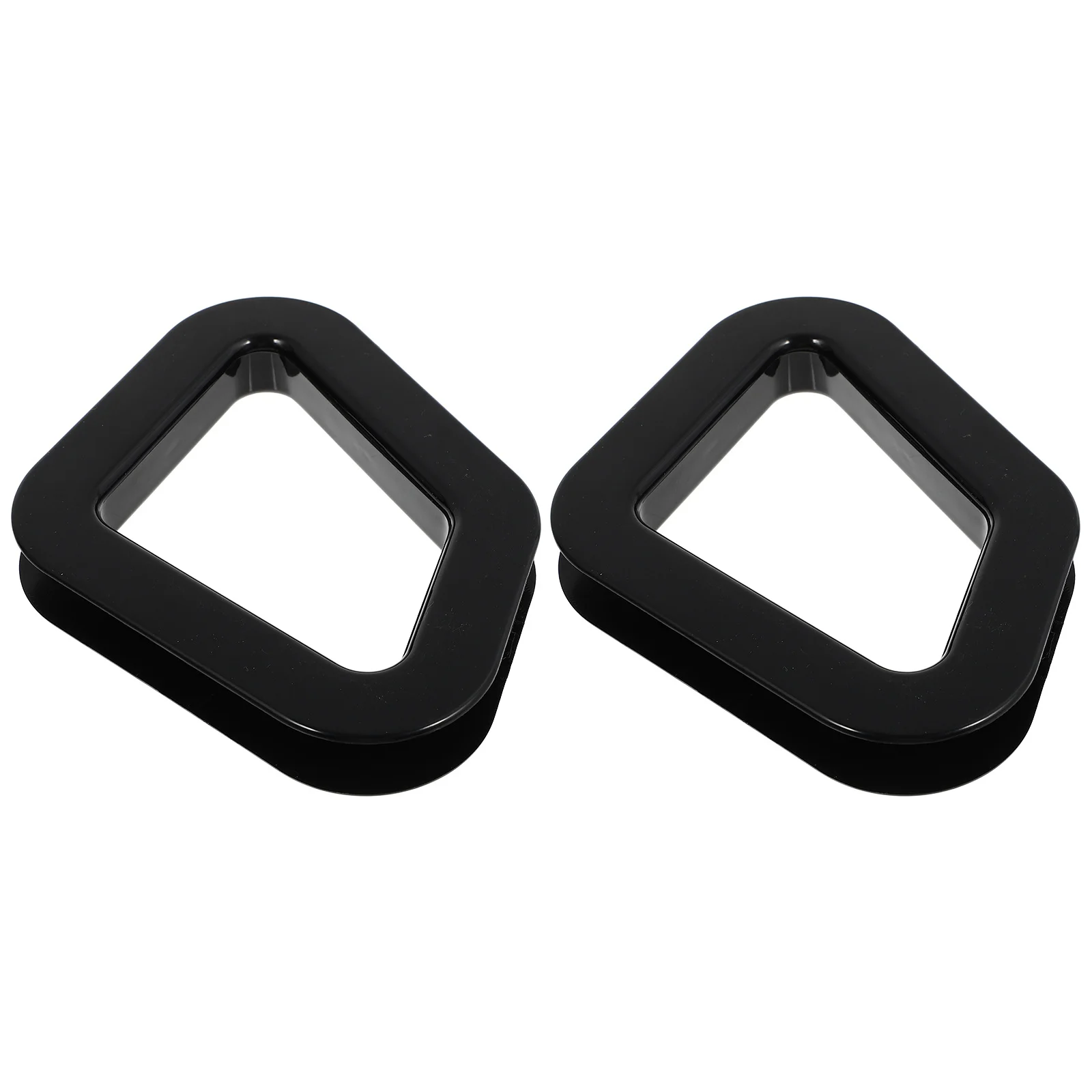 

2 set Gaming Chair Accessories Black Plastic Easy Install Custom Fit Office Racing Chair Mountings Home Furniture